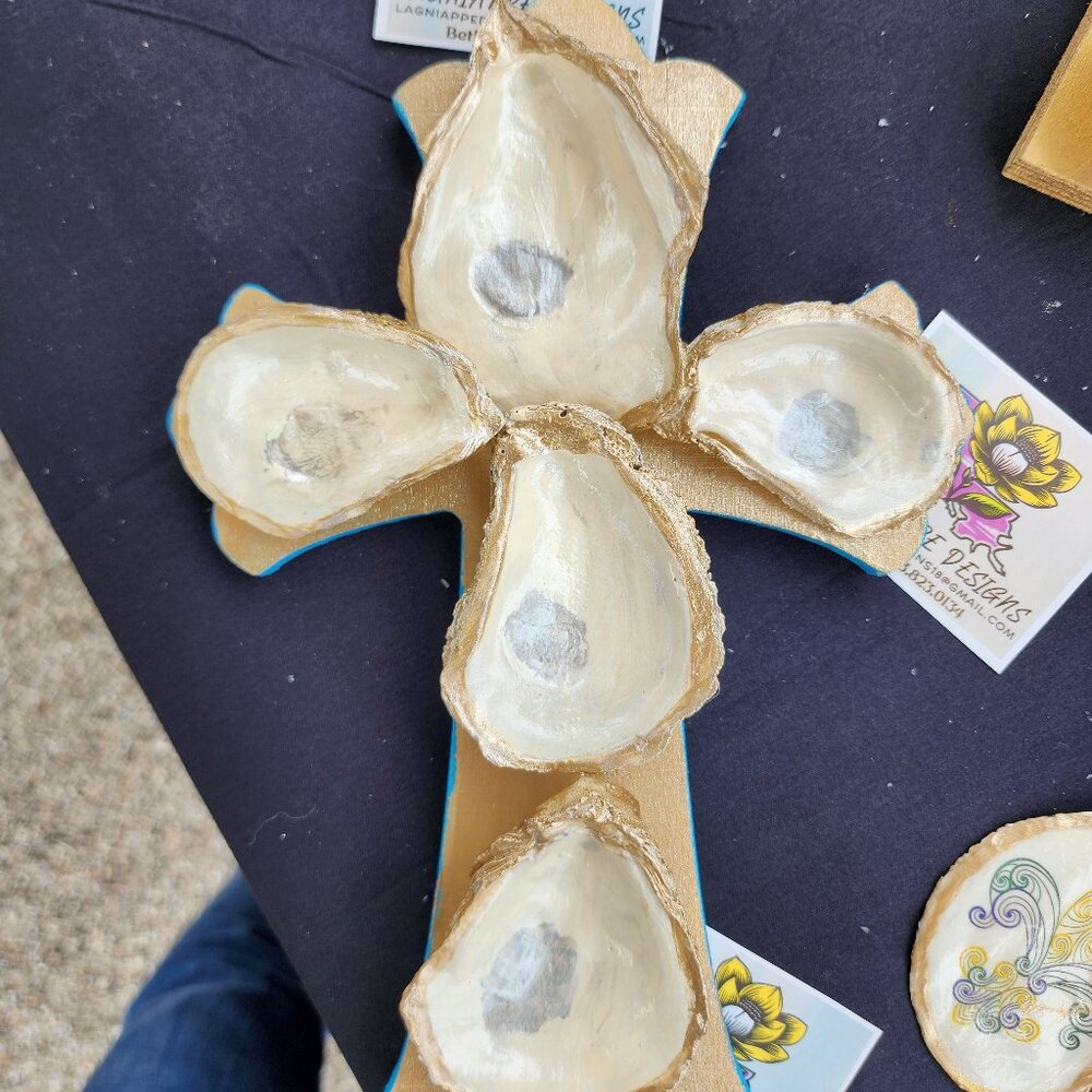 Oyster Shell Cross